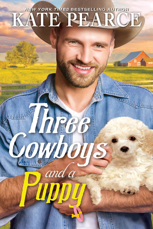 Three Cowboys and a Puppy